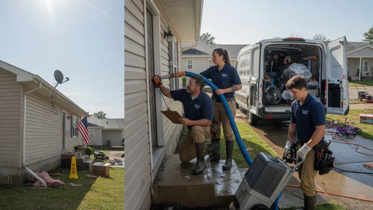 Ceiling Water Damage Restoration in Woodruff, WI near me